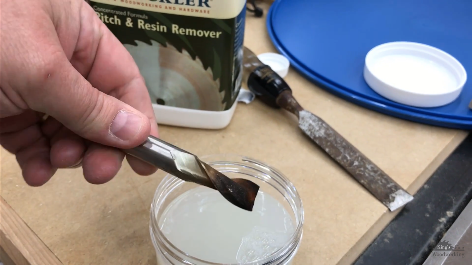 Keep Saw Blades and Router Bits Cutting Like New