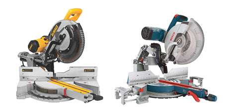 DeWalt vs. Bosch Sliding Compound Miter Saws