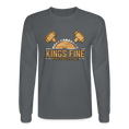 Men's Long Sleeve T-Shirt - charcoal