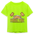 Kid's 50/50 Neon T-Shirt - neon green