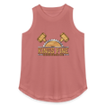 Women's Relaxed Tank Top - mauve