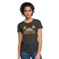 Women's T-Shirt - heather black