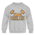 Kids' Crewneck Sweatshirt - heather gray