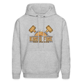 Men's Hoodie - heather gray