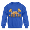 Kids' Crewneck Sweatshirt - royal blue