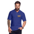 Men's Pique Polo Shirt - royal blue