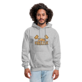 Men's Hoodie - heather gray