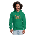 Men's Hoodie - kelly green