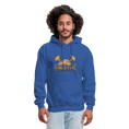 Men's Hoodie - royal blue