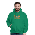 Men's Hoodie - kelly green