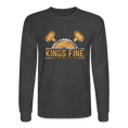 Men's Long Sleeve T-Shirt - heather black