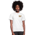 Women's Pique Polo Shirt - white