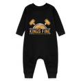 Baby Fleece One Piece - black