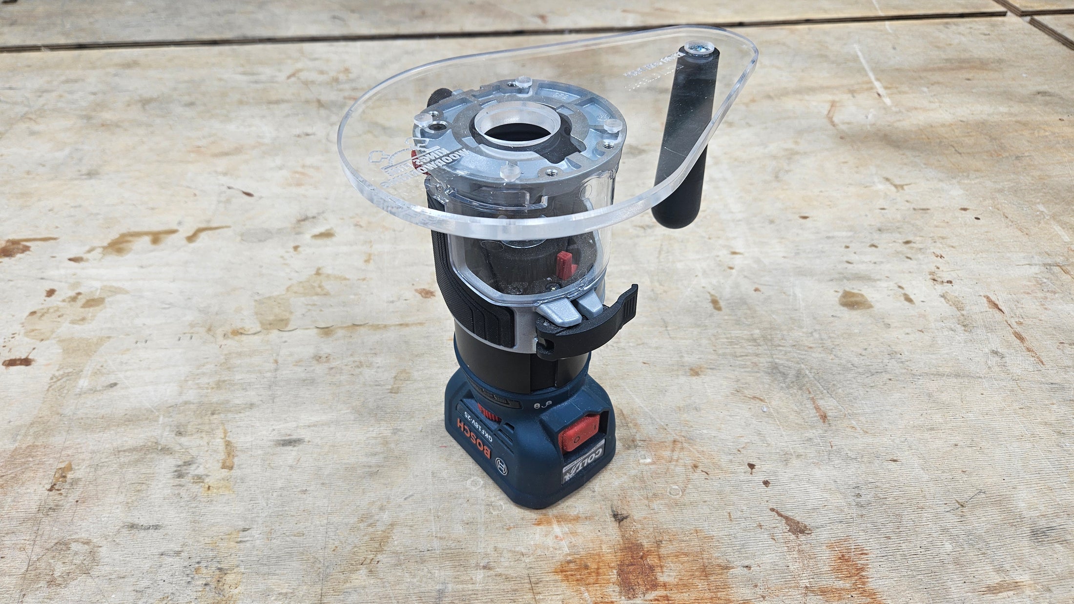 Pear Shaped Trim Router Plate - Choose your router!