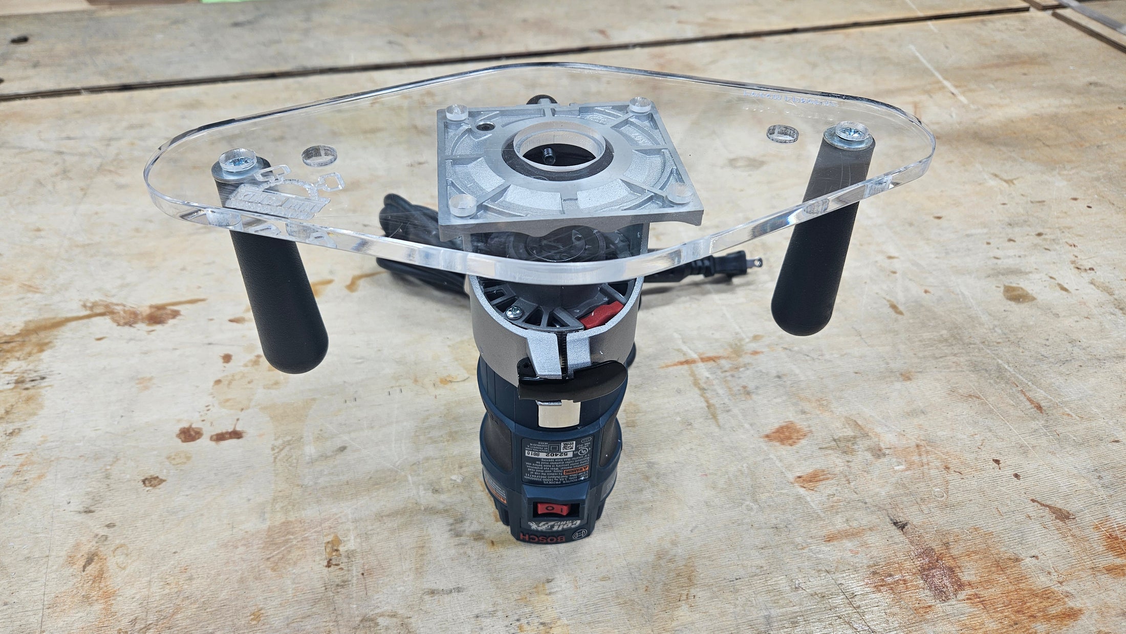 Diamond Shaped Trim Router Plate - Choose your router!