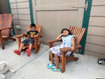 Kids Rocking Chair Adirondack Style - Templates for Download; PDF File Only