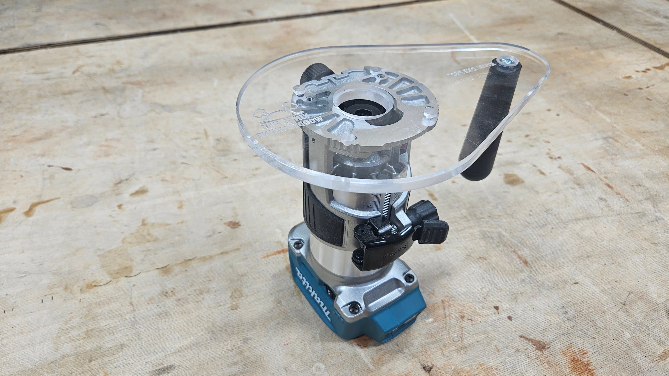 Pear Shaped Trim Router Plate - Choose your router!