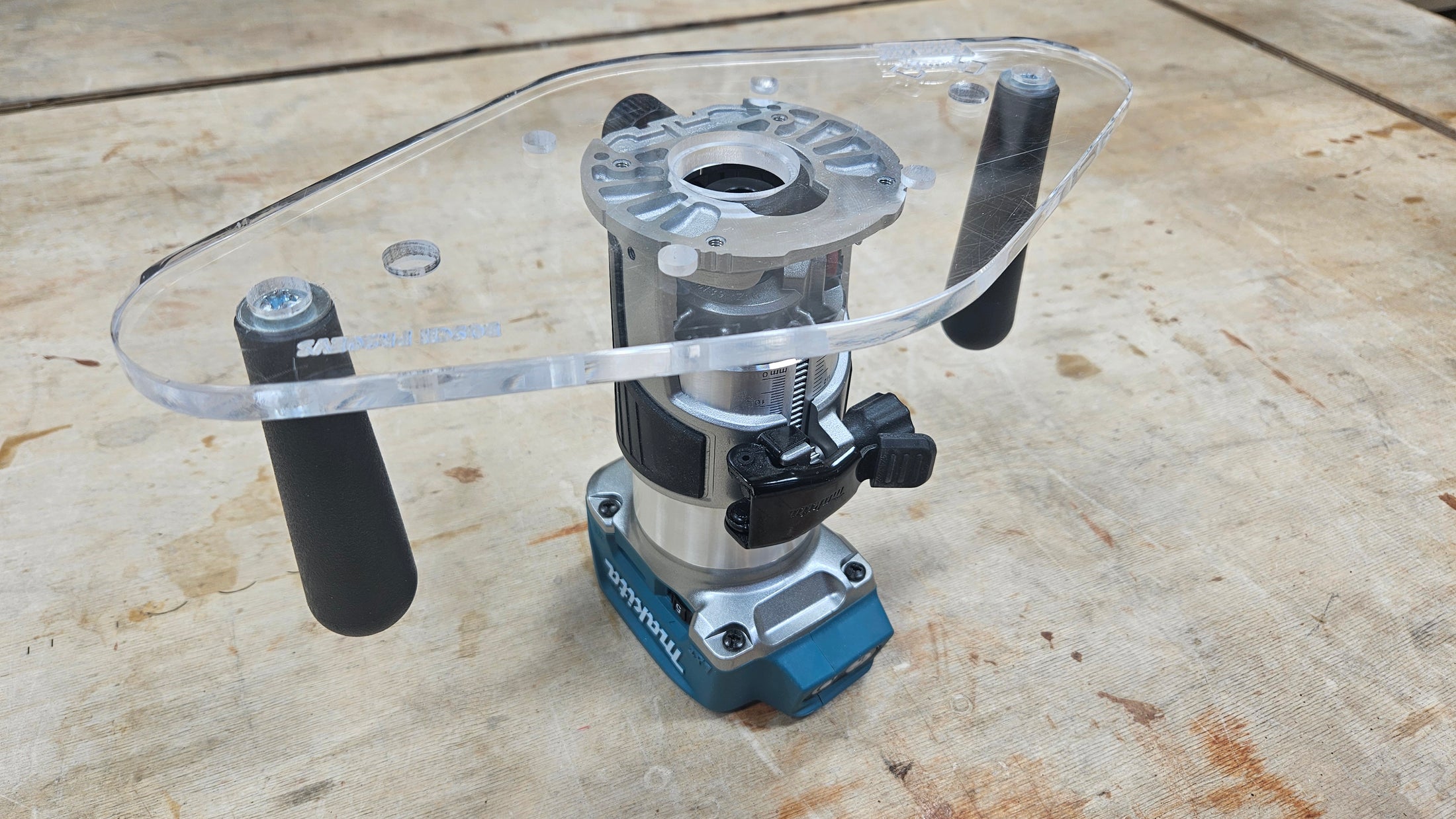 Diamond Shaped Trim Router Plate - Choose your router!