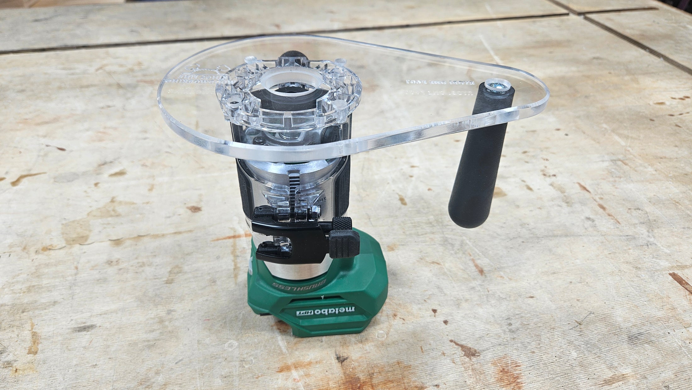 Pear Shaped Trim Router Plate - Choose your router!