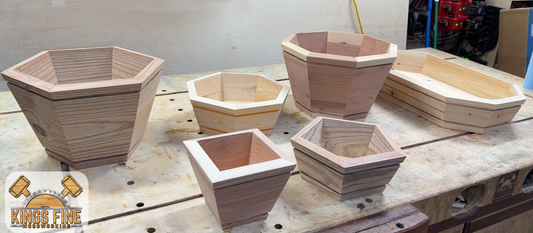 Planter Boxes with Compound Angles