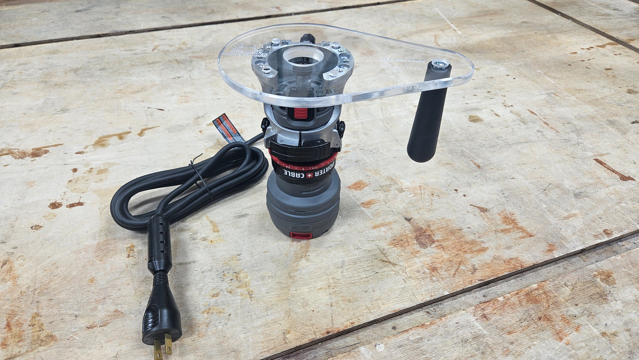 Pear Shaped Trim Router Plate - Choose your router!