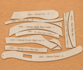 COMPLETE BUILD KIT! Ultimate Adirondack ROCKER Kit with Cardstock Templates