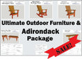 Ultimate Outdoor Furniture & Adirondack Package
