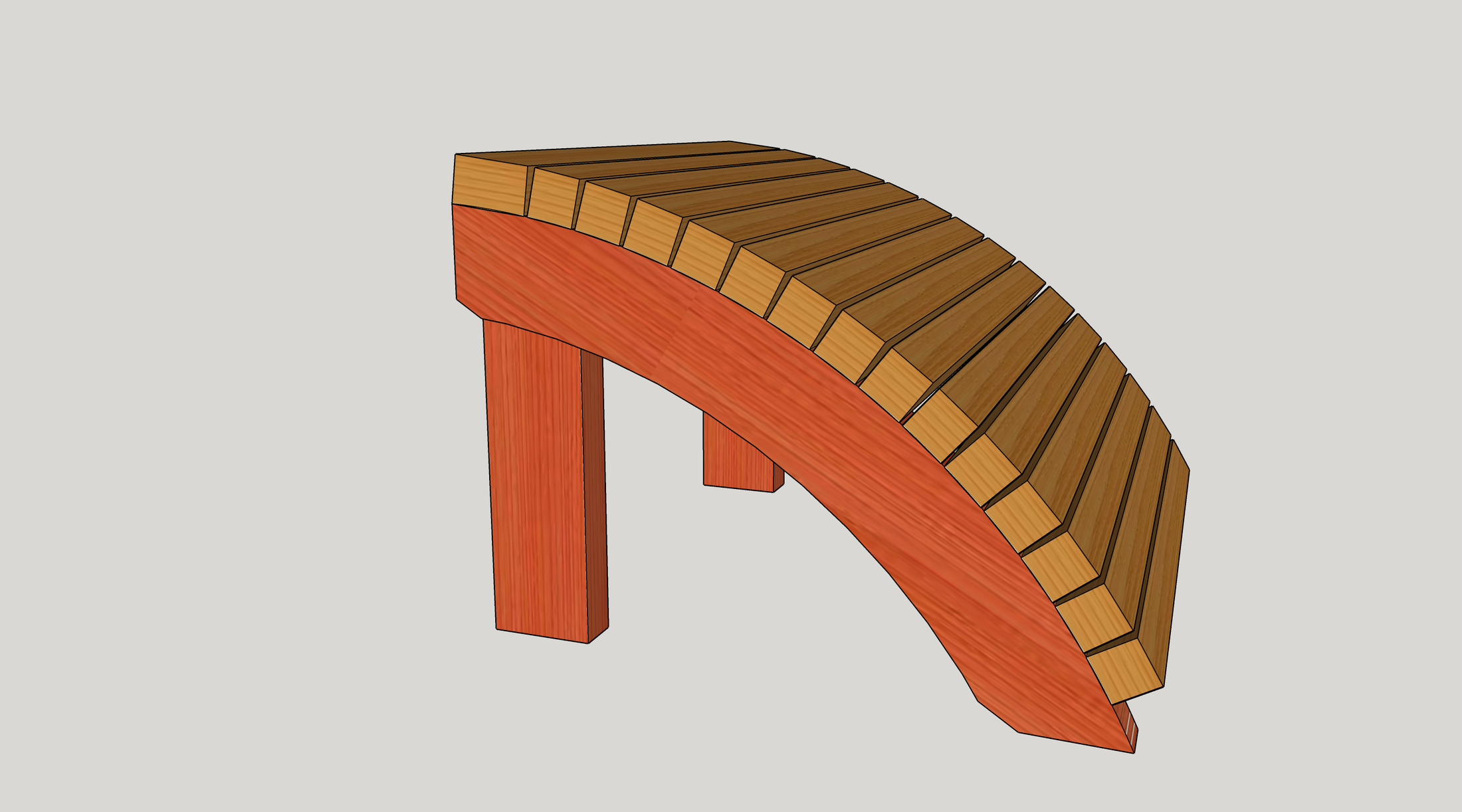 Adirondack Footrest Ottoman plans