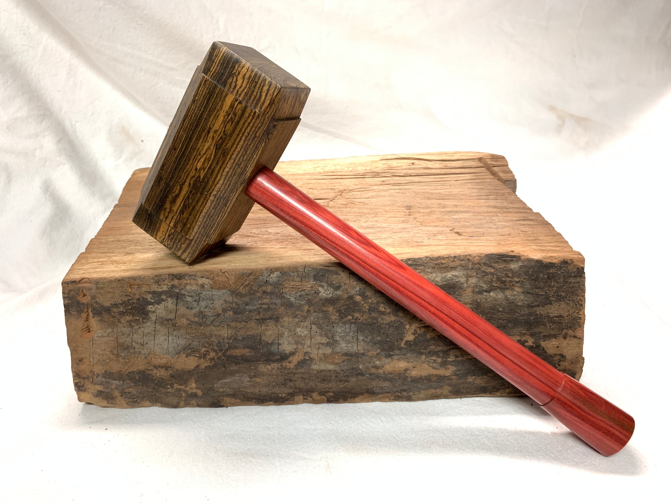 FULL SIZE -  Thor's Hammer Woodworking Mallet Mjolnir from Exotic Wood