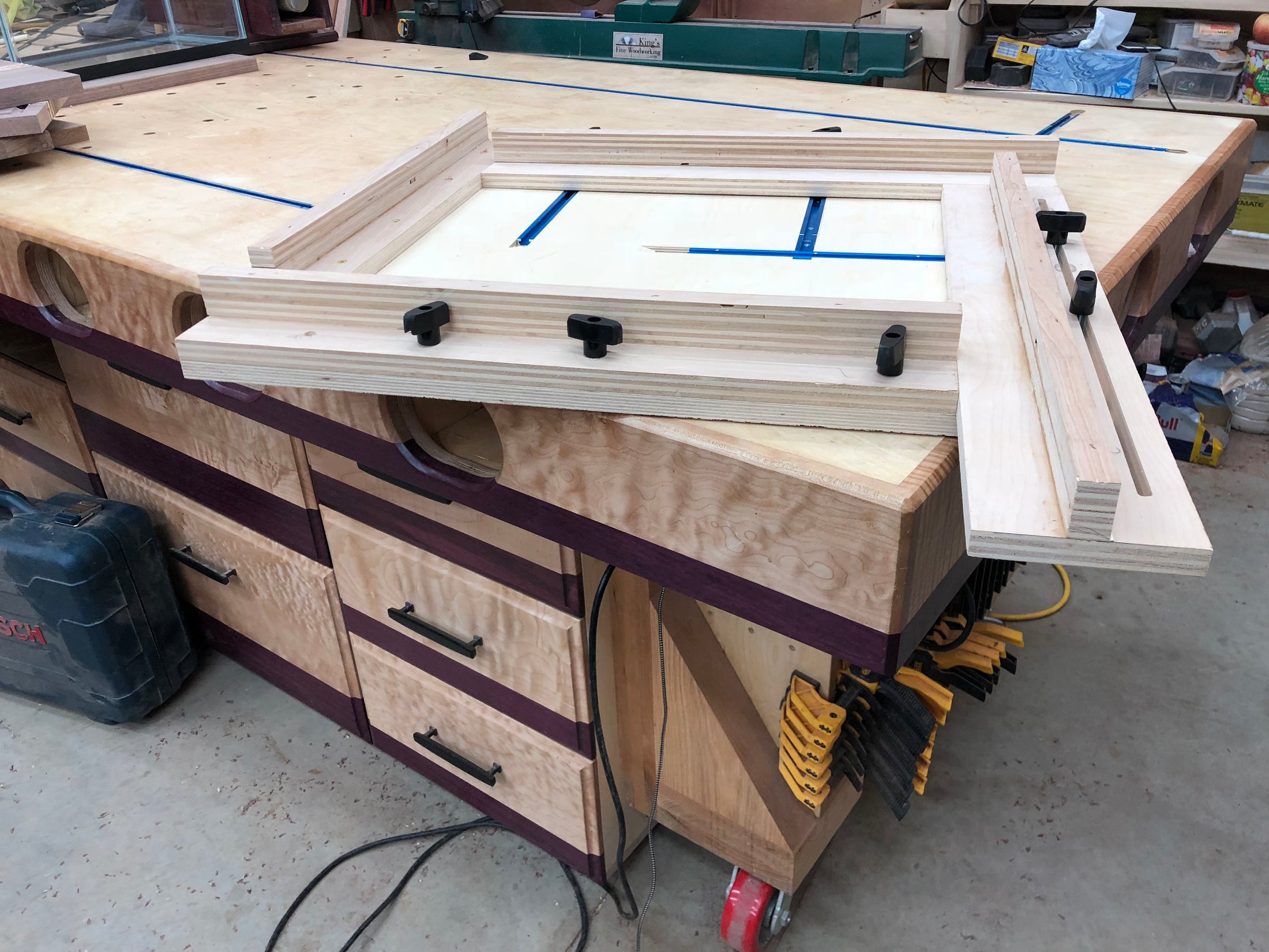 3D Plans for Cutting Board Juice Groove Jig