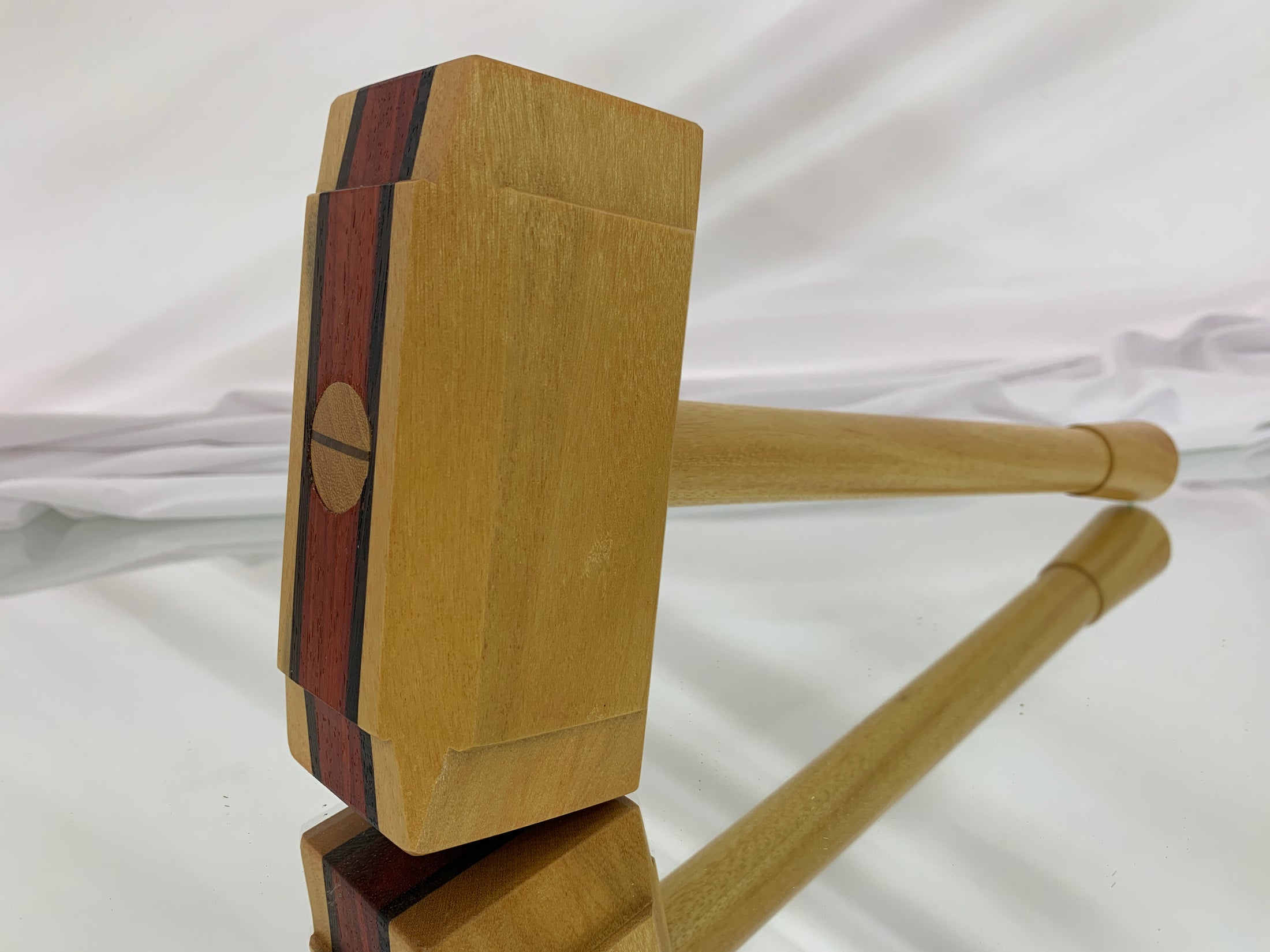 FULL SIZE - Multi-Species Thor's Hammer Woodworking Mallet Mjolnir Exotic Woods
