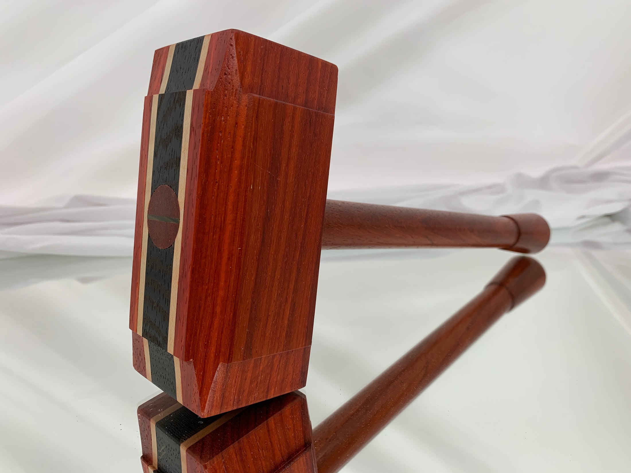 FULL SIZE - Multi-Species Thor's Hammer Woodworking Mallet Mjolnir Exotic Woods