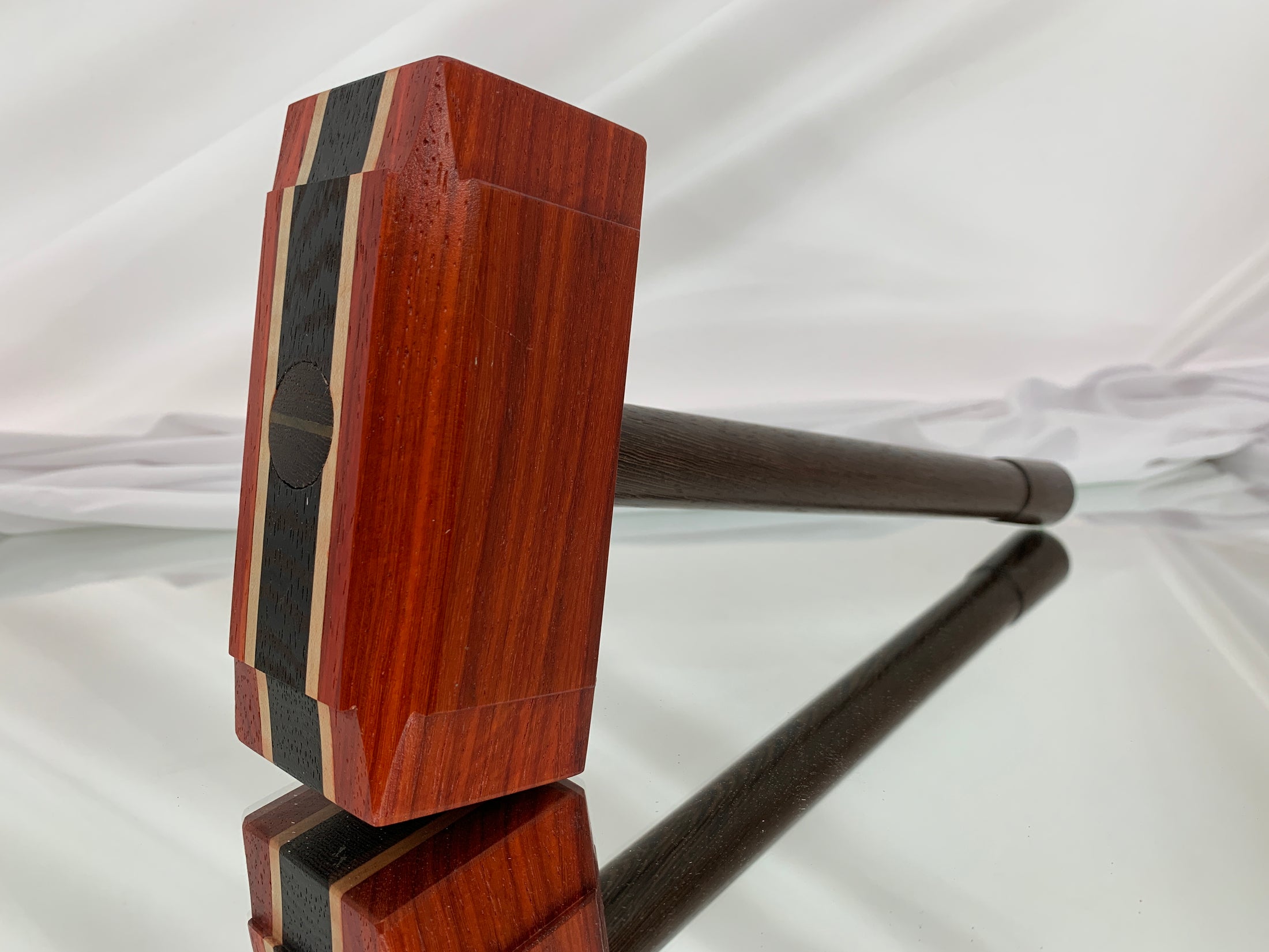 FULL SIZE - Multi-Species Thor's Hammer Woodworking Mallet Mjolnir Exotic Woods