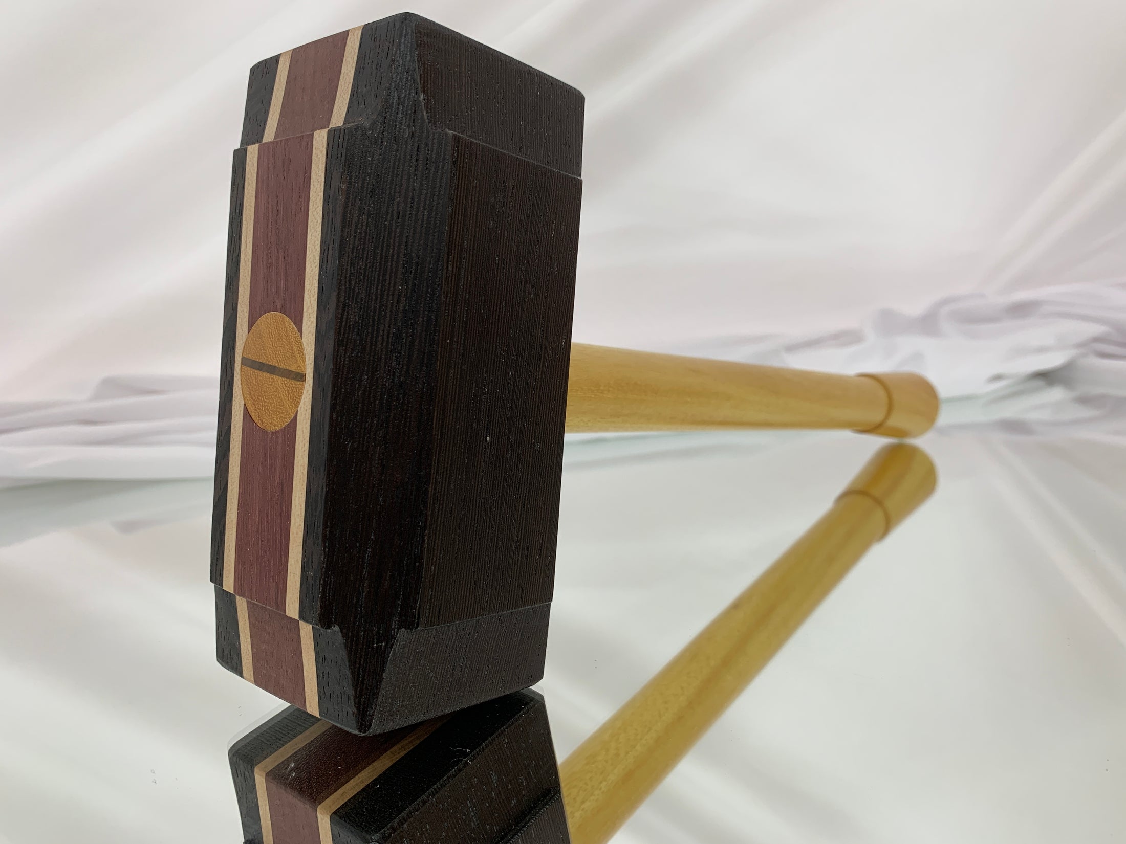 FULL SIZE - Multi-Species Thor's Hammer Woodworking Mallet Mjolnir Exotic Woods
