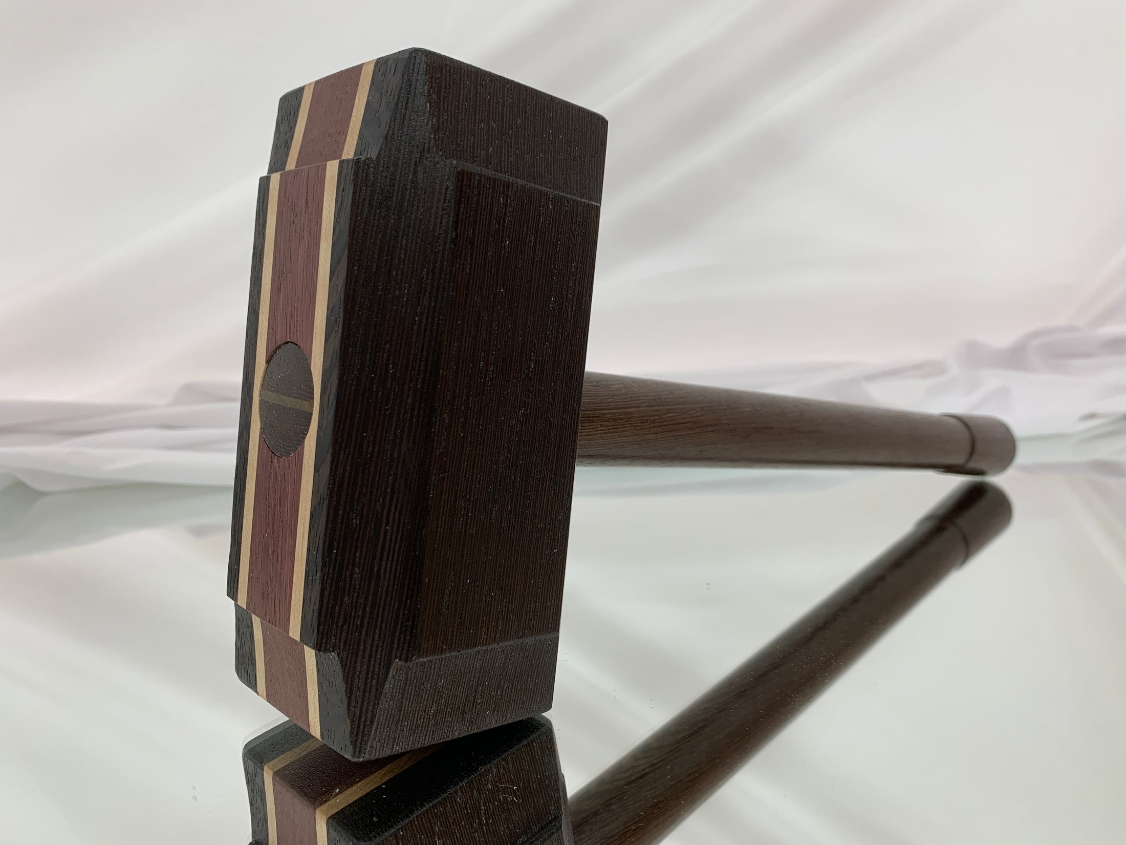 FULL SIZE - Multi-Species Thor's Hammer Woodworking Mallet Mjolnir Exotic Woods