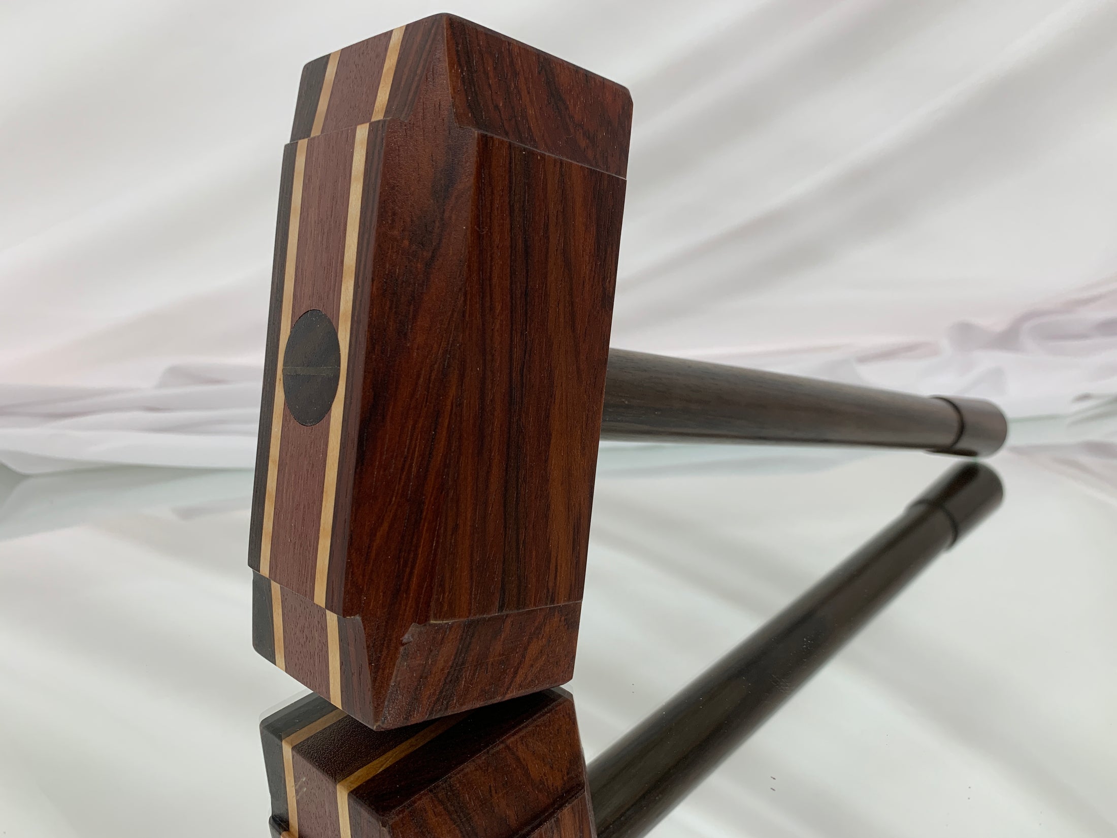 FULL SIZE - Multi-Species Thor's Hammer Woodworking Mallet Mjolnir Exotic Woods