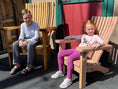 Load image into Gallery viewer, Kid Sized Adirondack Chair, New Comfort Design 3-D Plans
