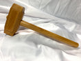 Thors Hammer Woodworking Mallet Osage Orange Head with Osage Orange Handle Kings Fine Woodworking