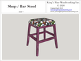 Load image into Gallery viewer, Plans for the Shop and Bar Stools
