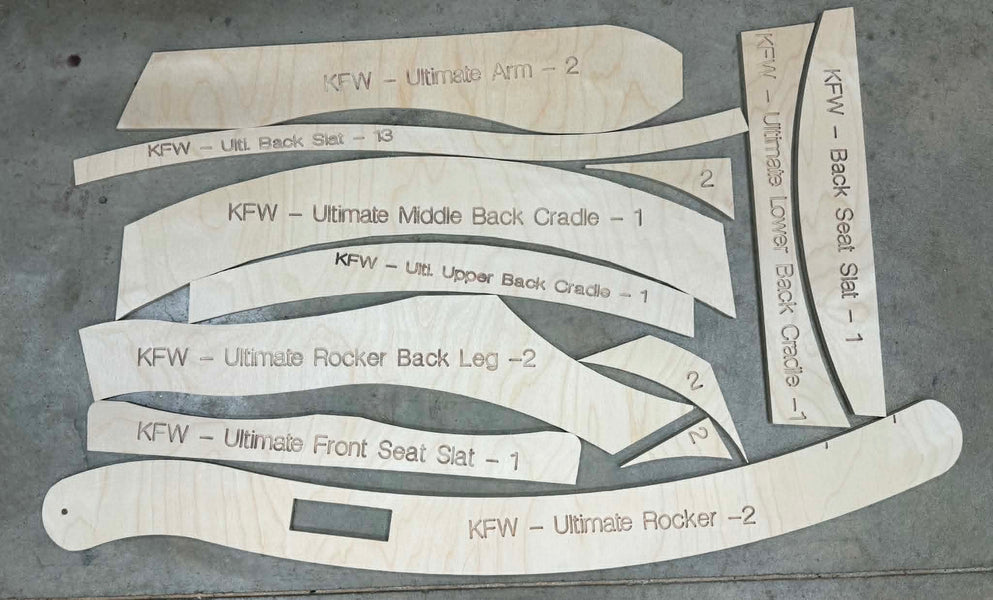 Baltic Birch Wooden Templates
