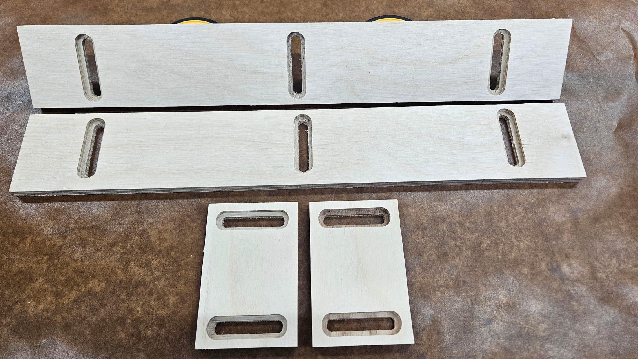 Zero Clearance Insert (set of all 4) for the Flagship Table Saw Sled - Compact Size