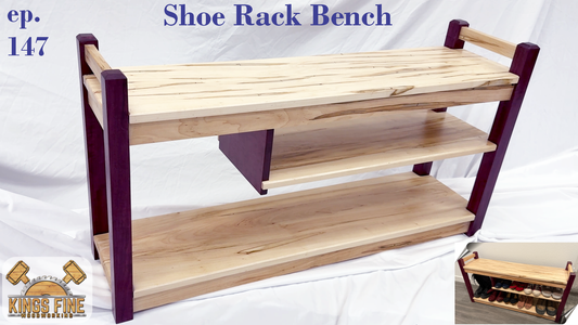 Shoe Rack Storage Bench Plans