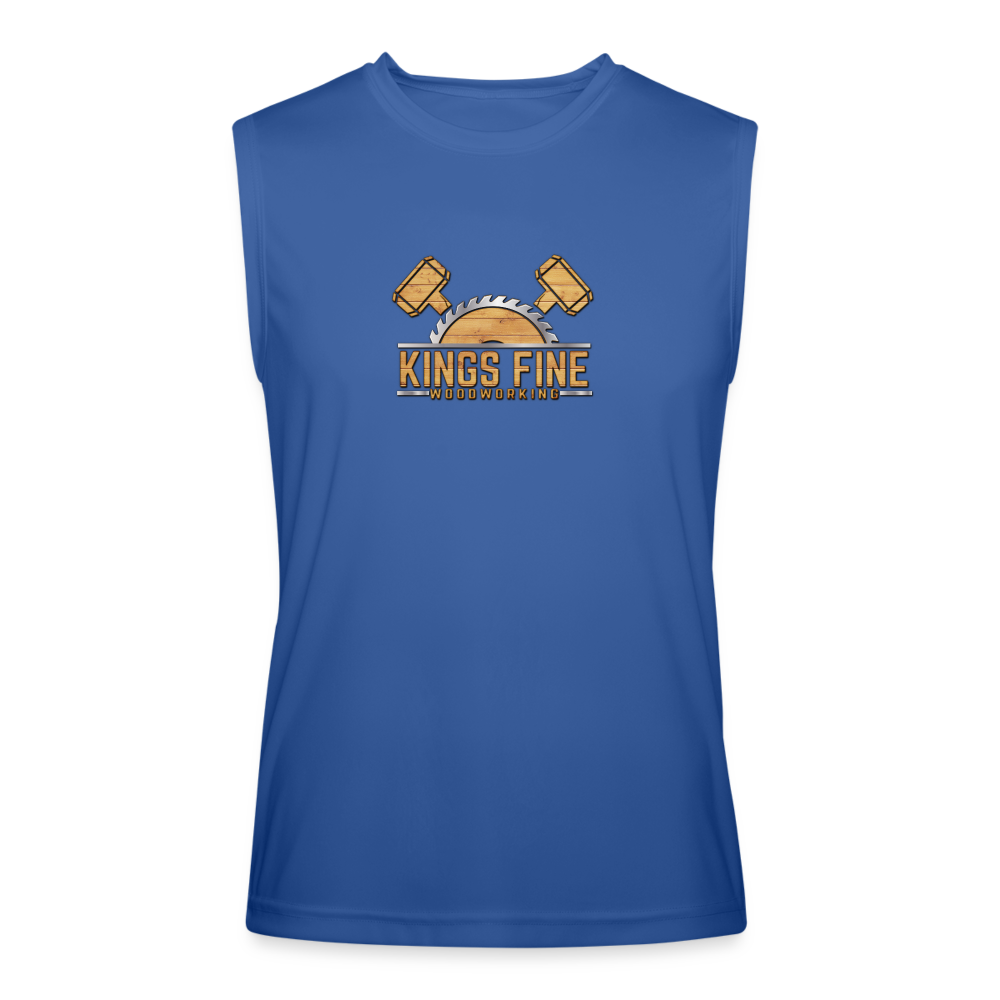 Men’s Performance Sleeveless Shirt - royal blue