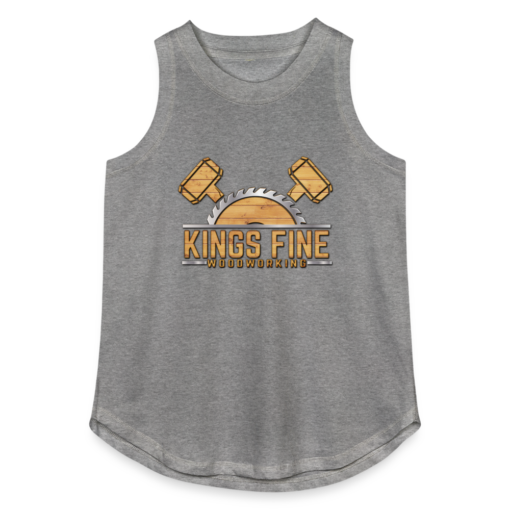 Women's Relaxed Tank Top - granite heather 