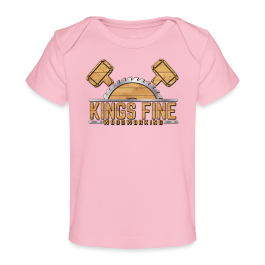 Organic Baby T-Shirt | Spreadshirt 1433 - light pink