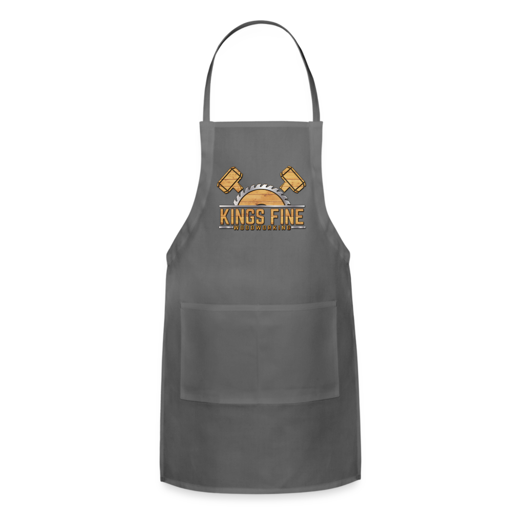 Adjustable Apron - charcoal