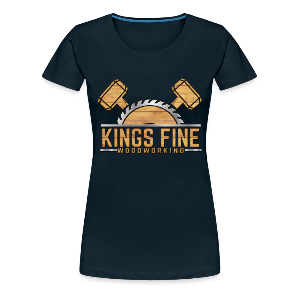 Women's Premium T-Shirt - deep navy