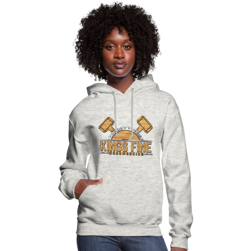 Women's Hoodie - heather oatmeal