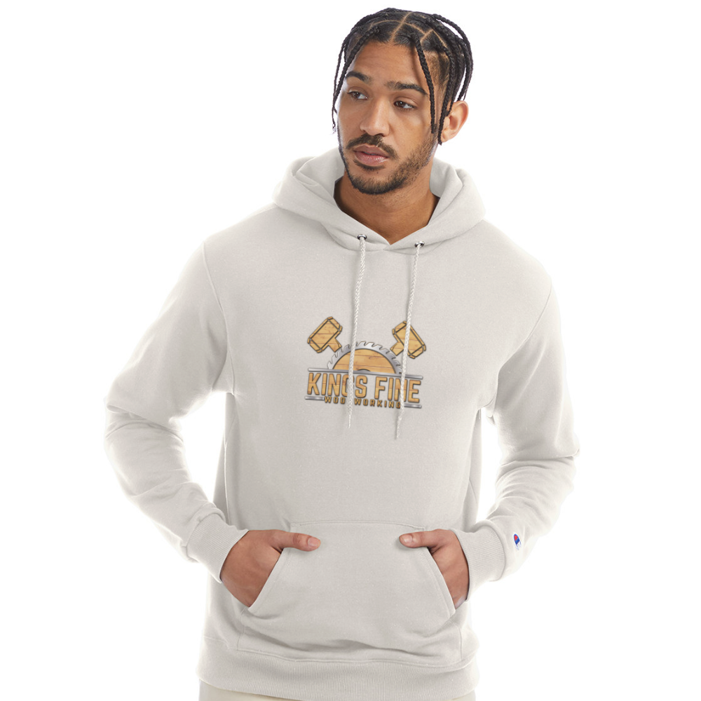 Champion Unisex Powerblend Hoodie - Sand