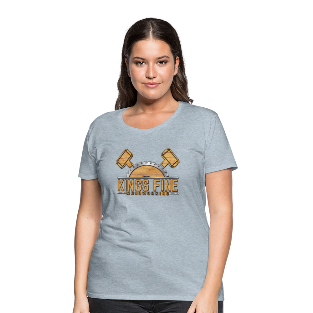 Women's Premium T-Shirt - heather ice blue